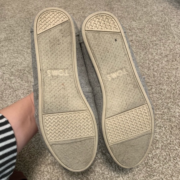 TOMS - GREY FLEECE-LINED CLASSICS - Picture 5 of 5